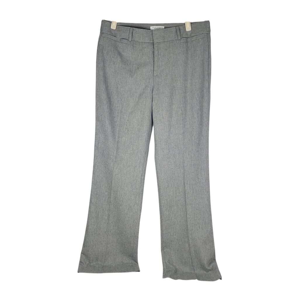 Banana Republic Pants Gray Size 14 The Martin Fit Career Wool Blend NWT $110